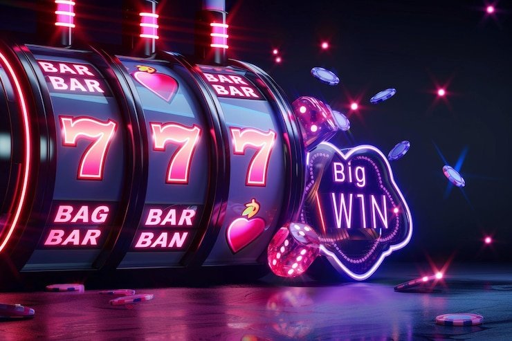 Tata letak meja Casino Hold'em dengan dealer dan pemain di platform lohankuo